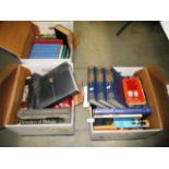 Contents to three boxes - assorted books, encyclopedias, etc.