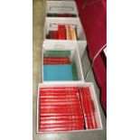 Contents to 4 boxes - 18 volumes of the Caxton Encyclopedia, books of knowledge,