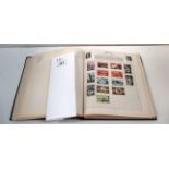 The Strand Stamp Album and contents GB and World stamps