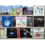 72 x LP records - film soundtracks, musicals and others - 'E.