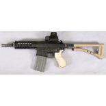 PDW M4 Airsoft replica assault rifle (gas powered) PLEASE READ CAREFULLY PRIOR TO BIDDING: Buyers