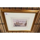 Giovanni Bonazzon - 'Sandi' small framed print of Venice 11 x 16cm