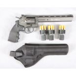 Dan Wesson 9 inch revolver Airsoft replica pistol with 3 x spare barrels containing 18 x bullet