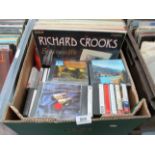 Contents to box - approximately 100 x assorted LPs, CDs and cassette tapes - classical,