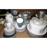 35 x pieces of Hornsea Charisma patterned tea service, 20 piece Denby Tea Service,