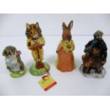 3 x small Royal Doulton figurines 'Good King Wenceslas' (HN3262), 'Bunnykins Tutankhamun' (DB296),