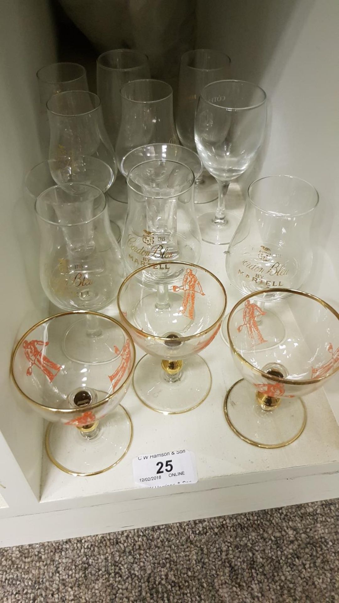 (14x) mixed small glasses