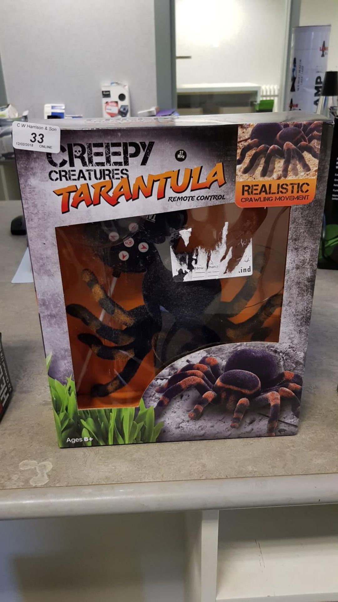 Creepy Creatures Tarantula remote control