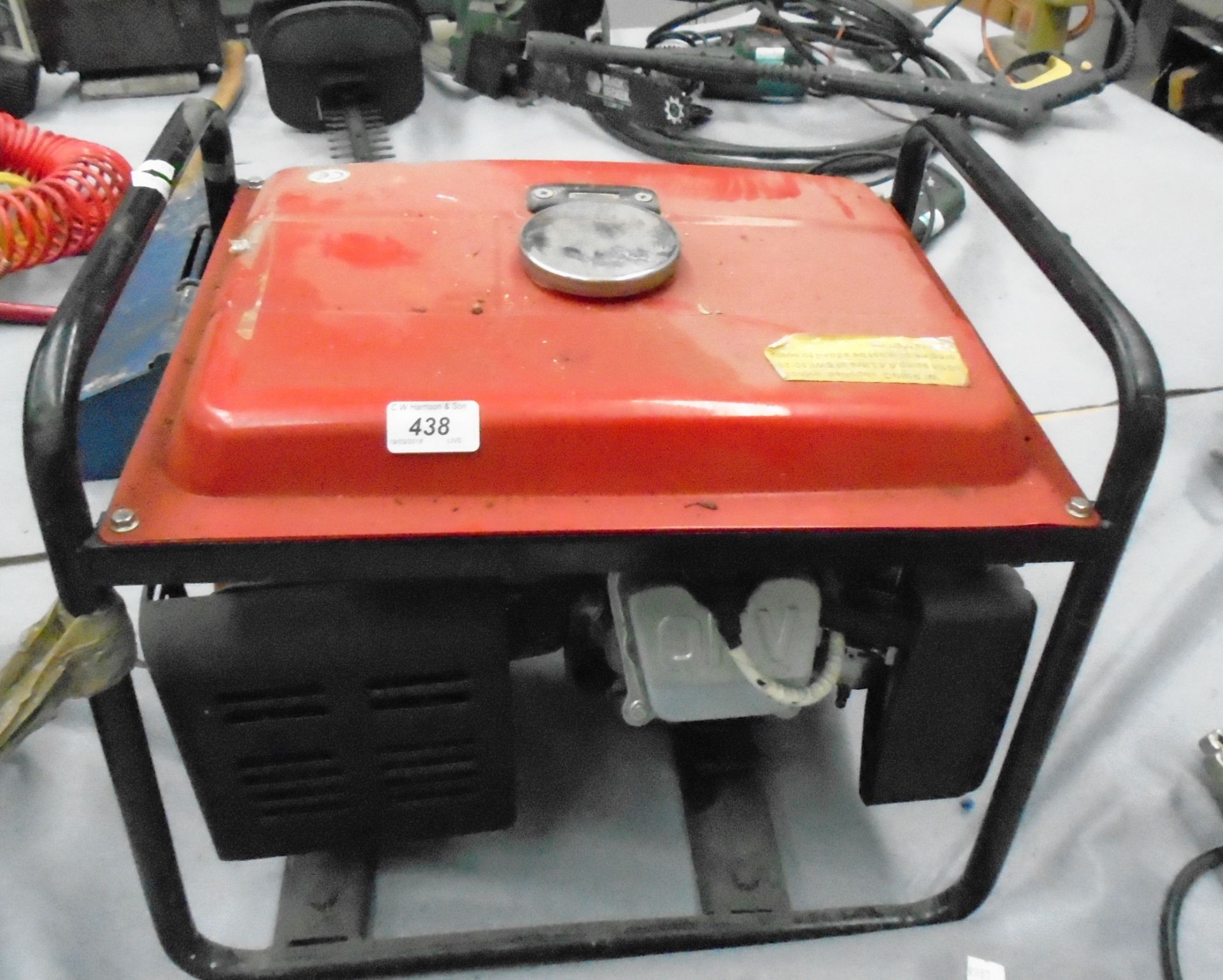 A 1200 petrol generator