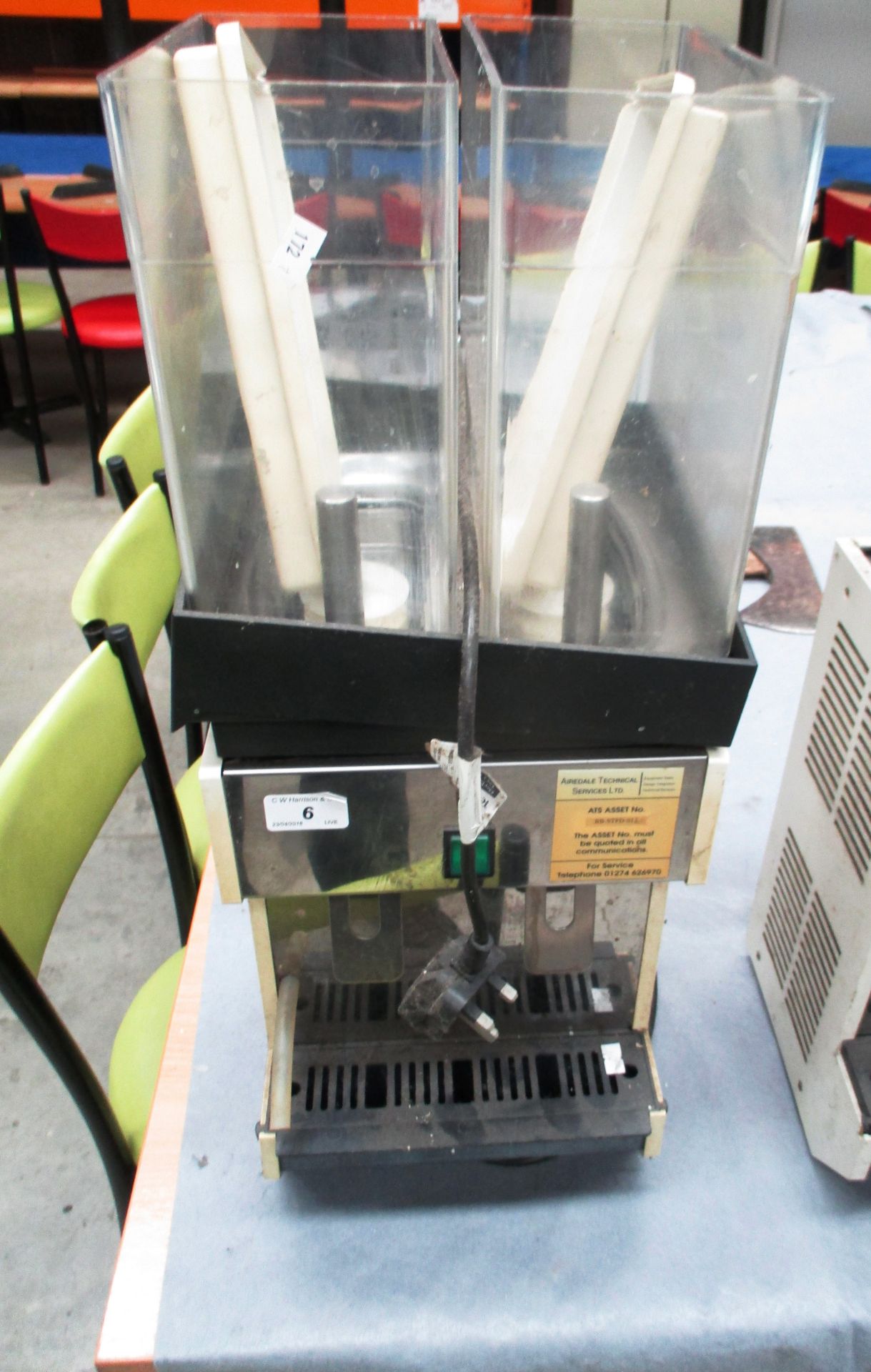 A GBG SM03 commercial fruit dispenser - 240v