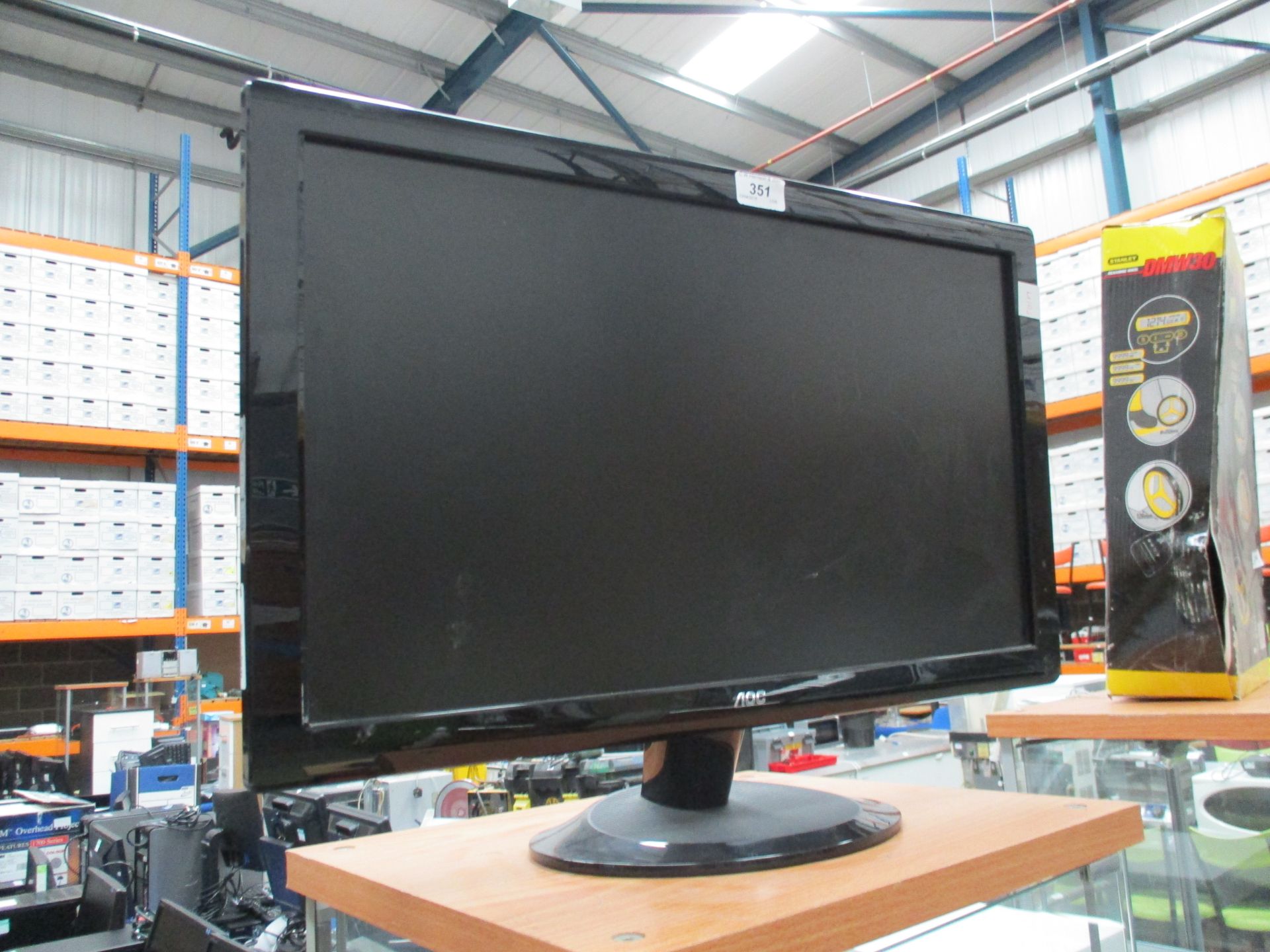 An NOC TFT24W80PSA 24" LCD monitor - power lead