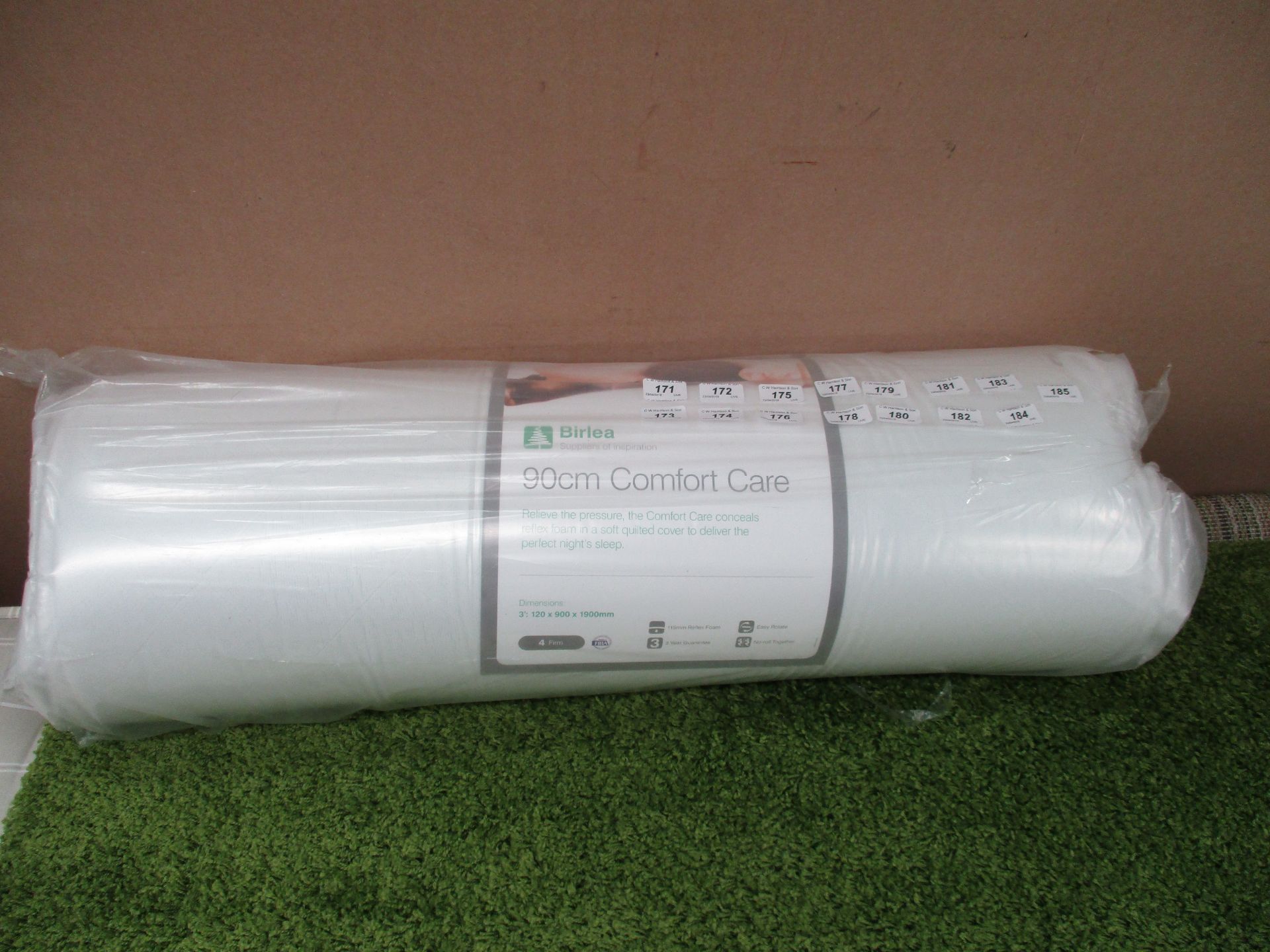 A Birlea 90cm "Comfort Care Relieve The Pressure" 3' mattress