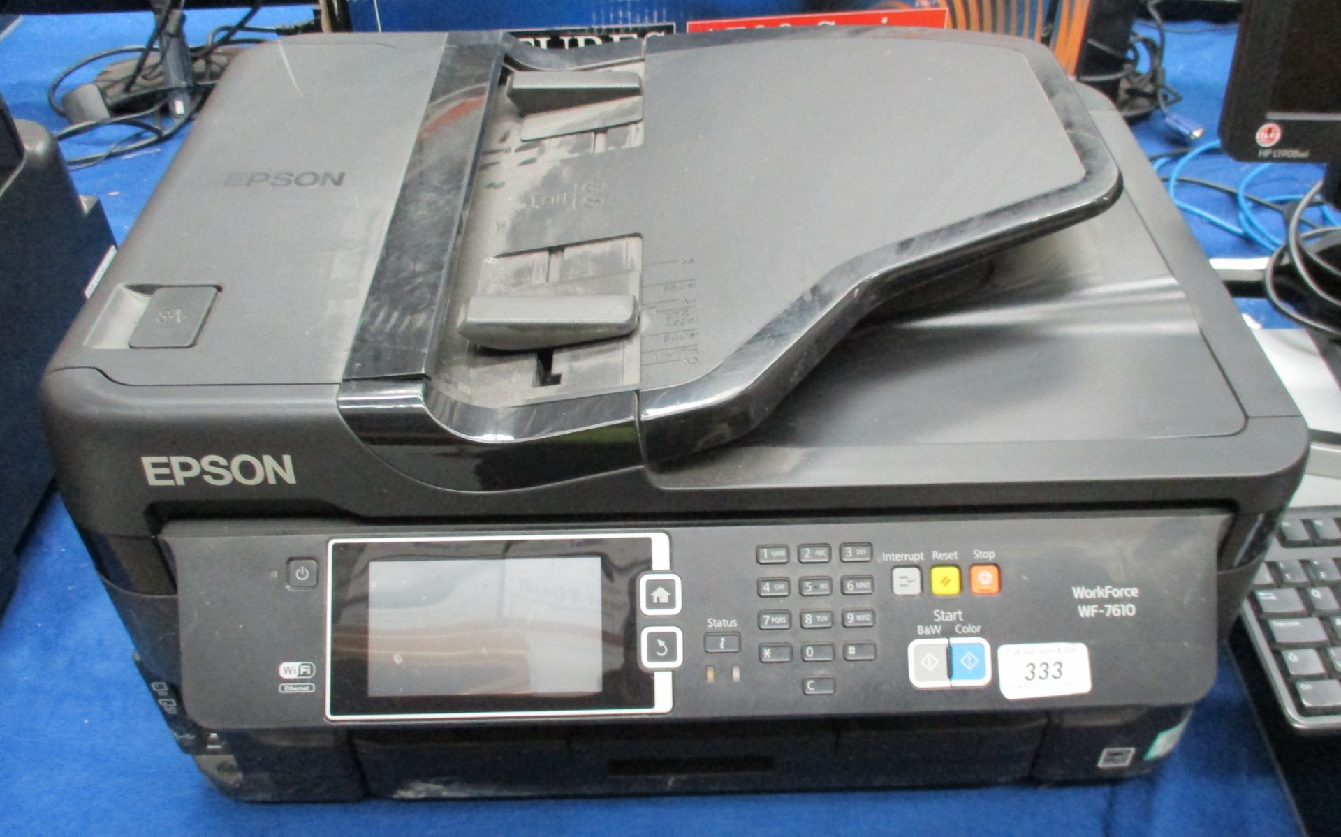 An Epson Workforce WF-7610 all in one printer