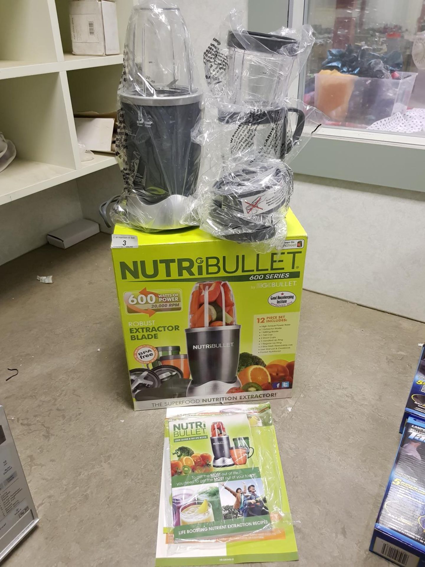 Nutrilbullet 600 Series (looks as new) RRP £60