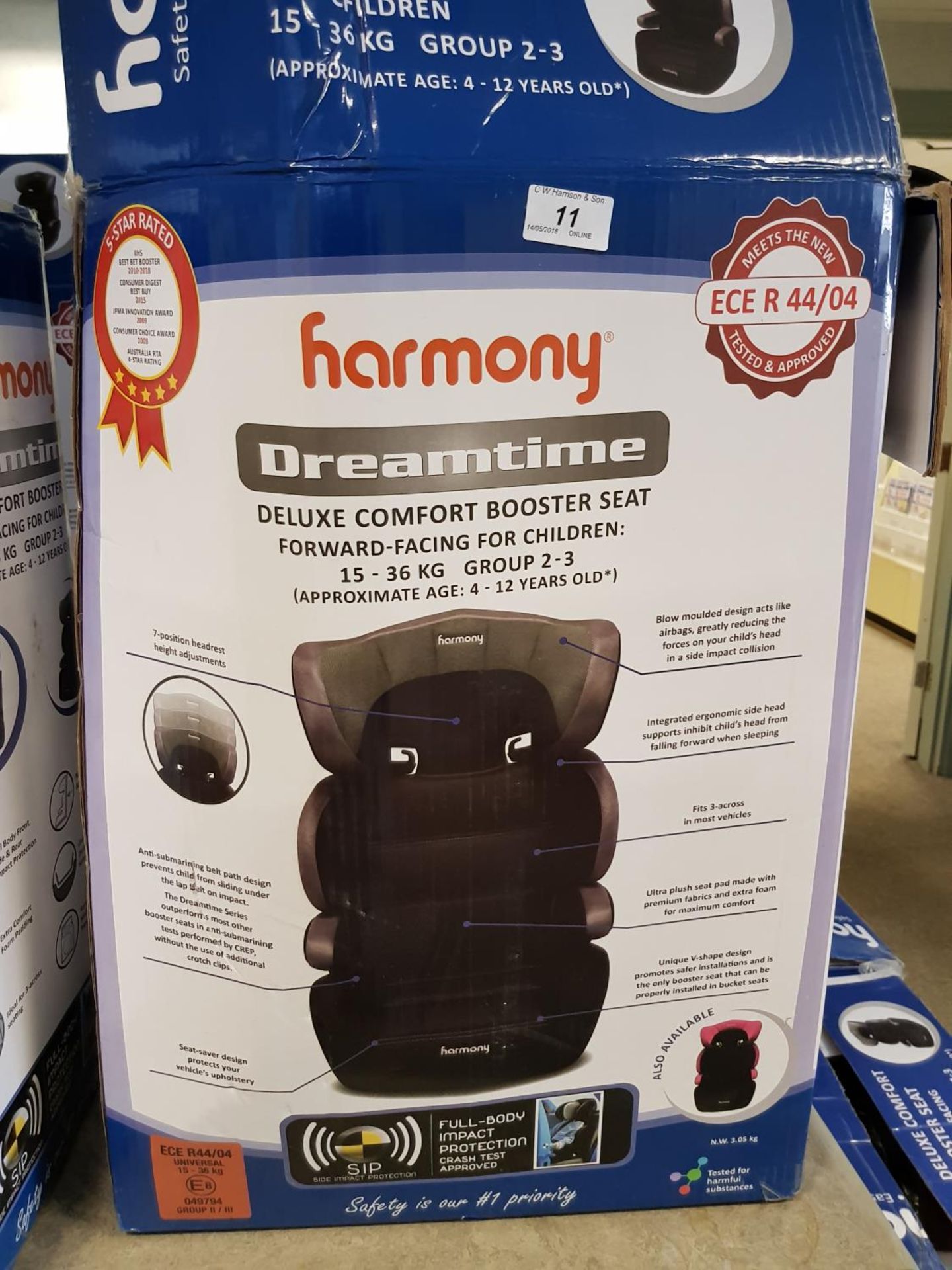 Harmony Dreamtime Deluxe Comfort Booster