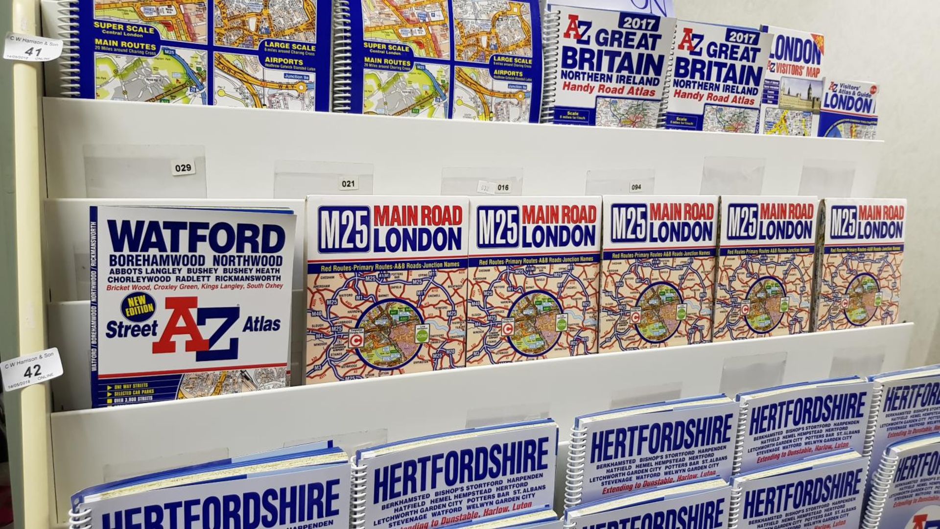 (5x) Watford Street ZA (RRP £4.95 each)