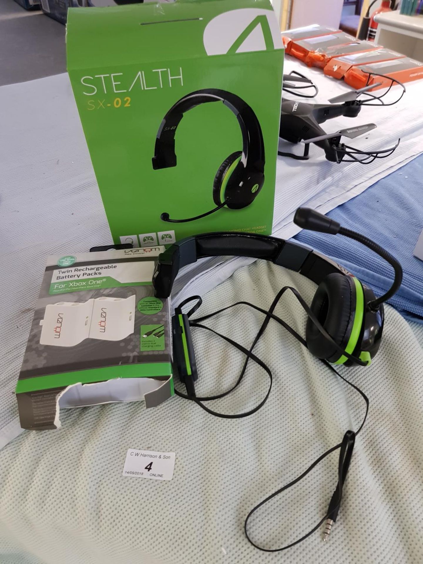 Stealth SX-02 Gaming Headset & Venom Twi