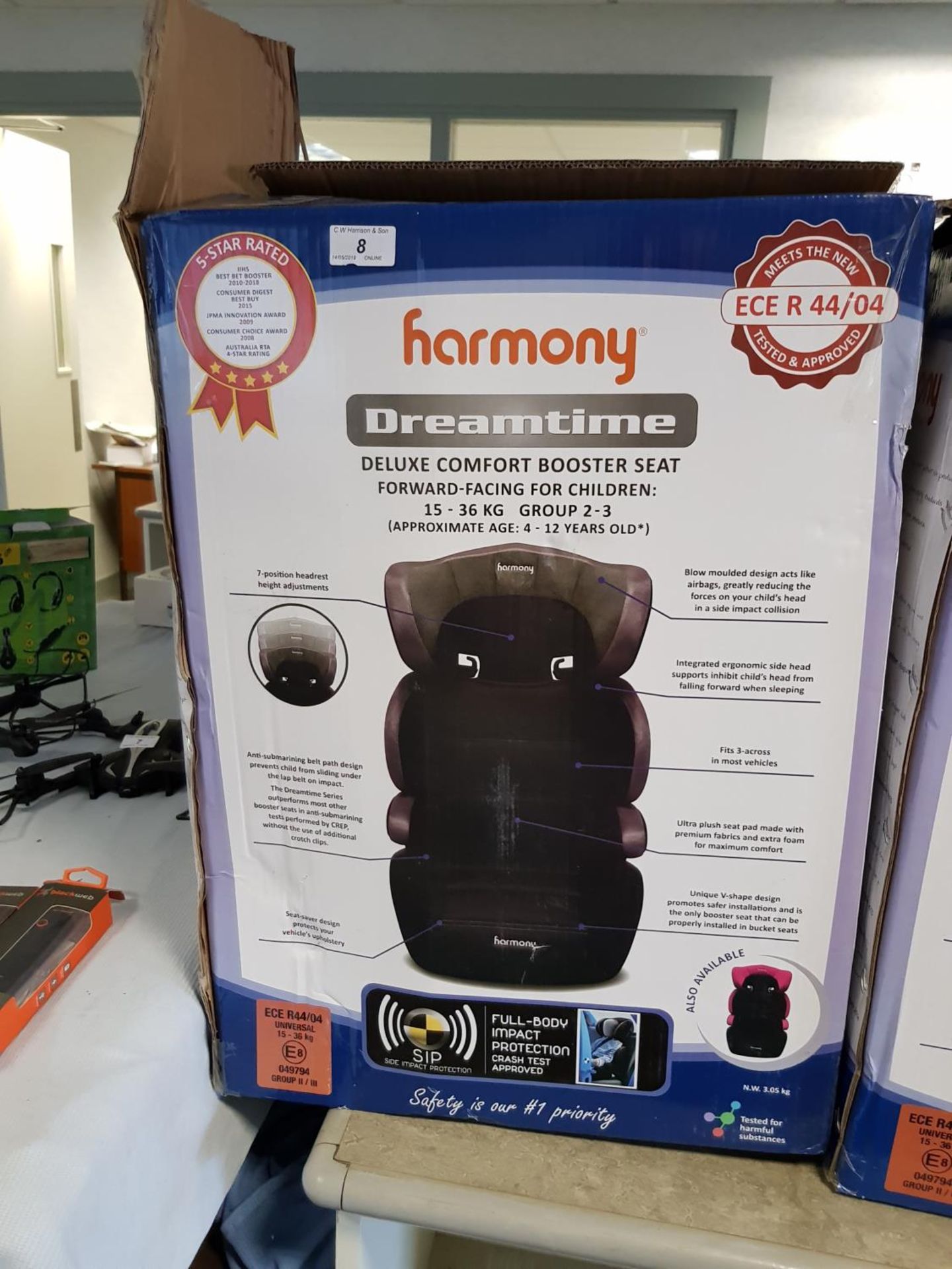 Harmony Dreamtime Deluxe Comfort Booster