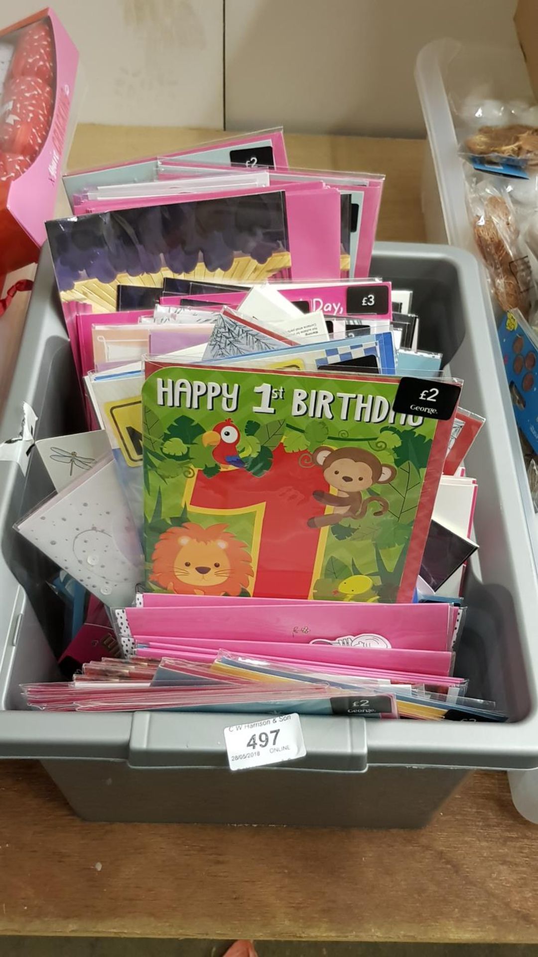 Gift Card Set – Very Full box of Mixed G