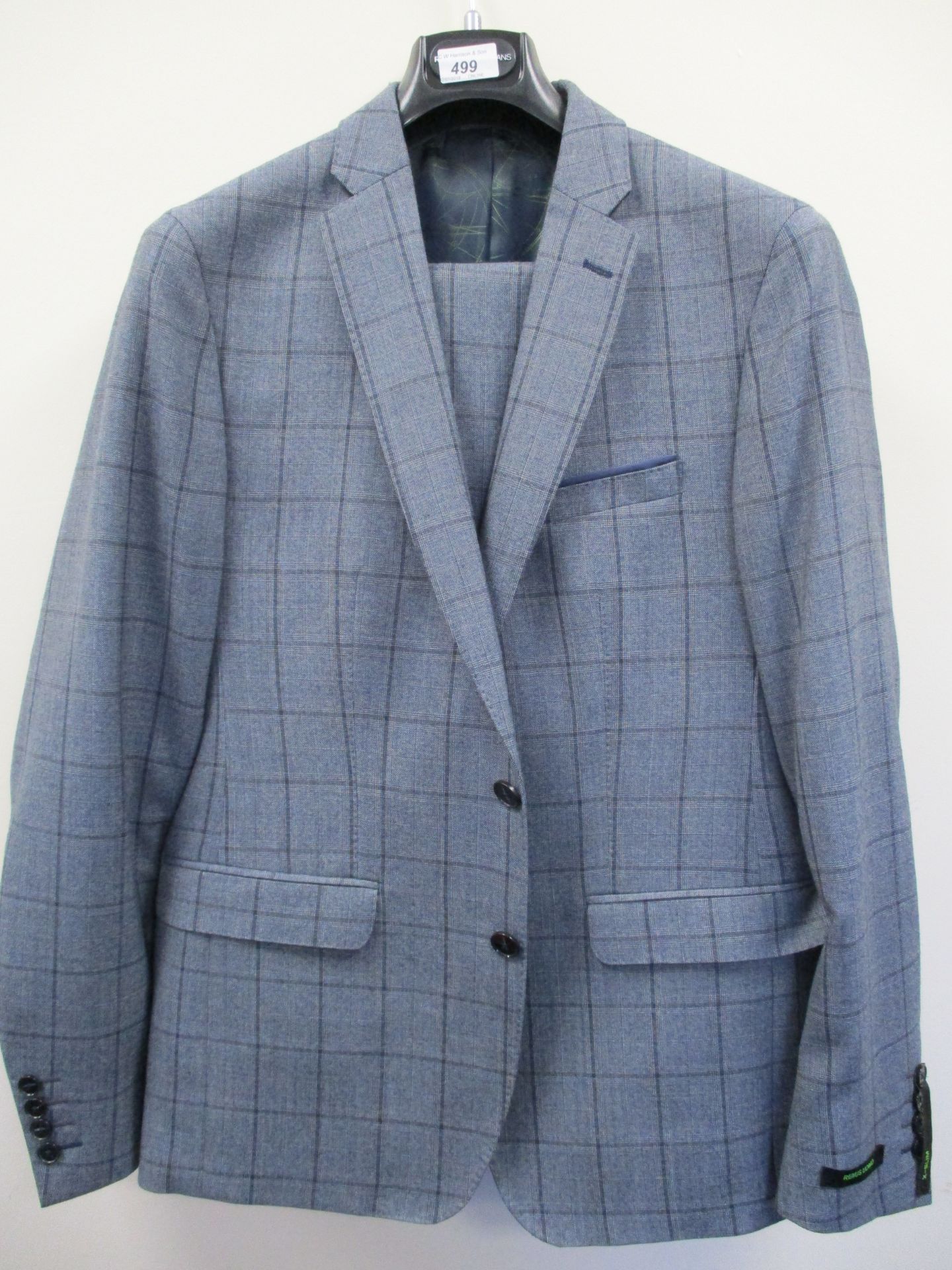 Remus Uomo suit jacket - blue/grey - 42" and Remus Uomo suit trousers 40" RRP £335