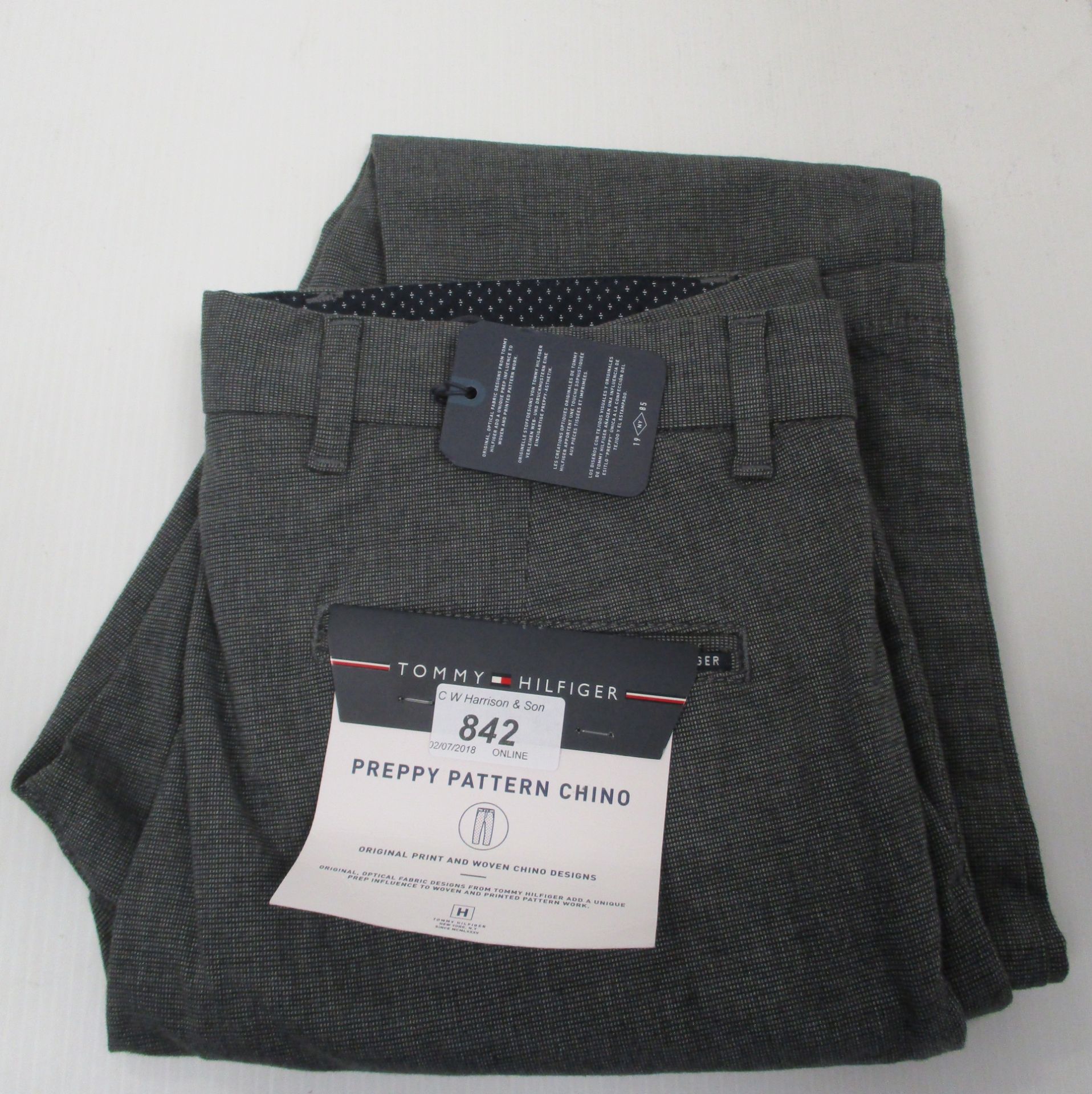 Tommy Hilfiger Preppy pattern chino trousers - 30R RRP £115