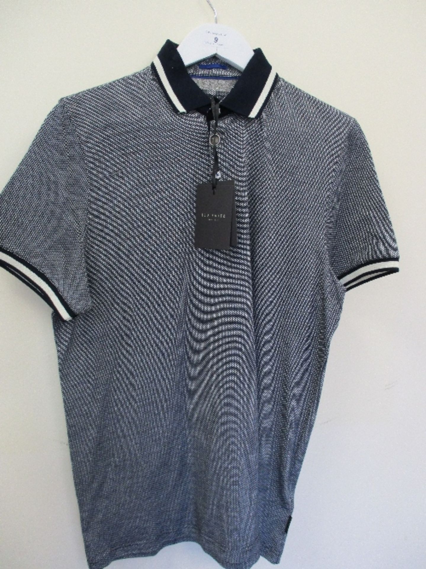 Ted Baker polo shirt - navy - medium RRP £69