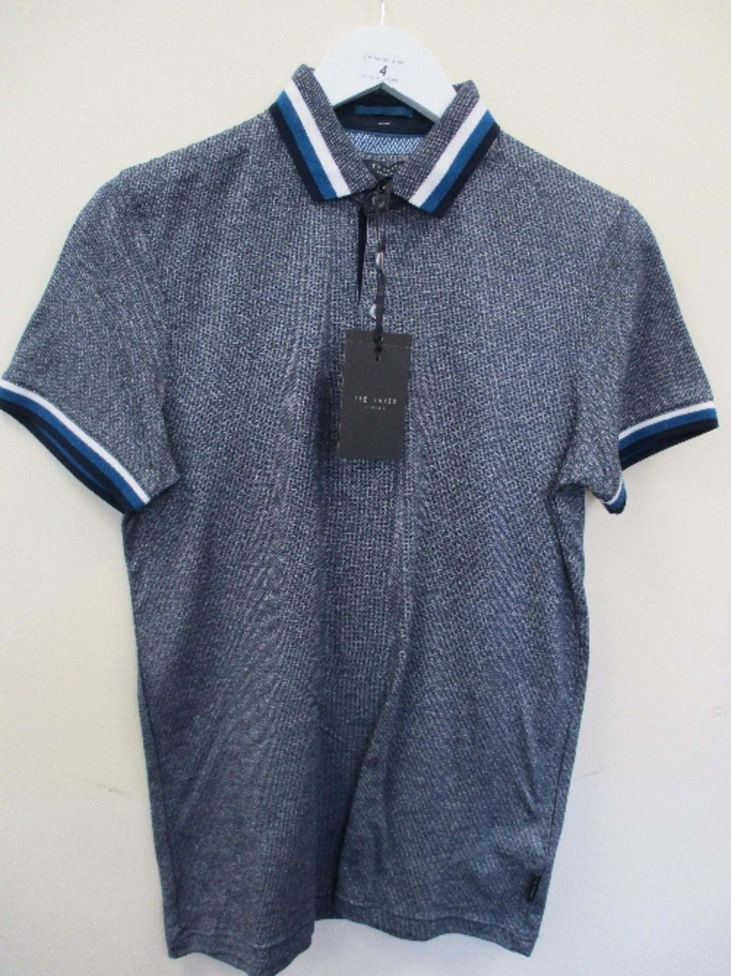 Ted Baker polo shirt - navy - small RRP £69