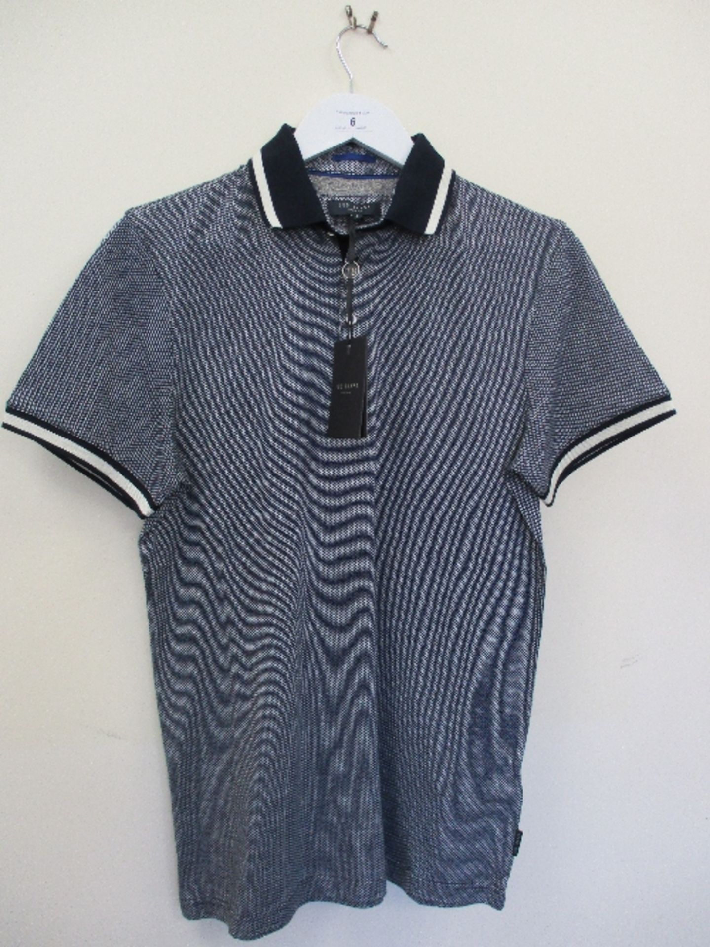 Ted Baker polo shirt - navy - small RRP £69