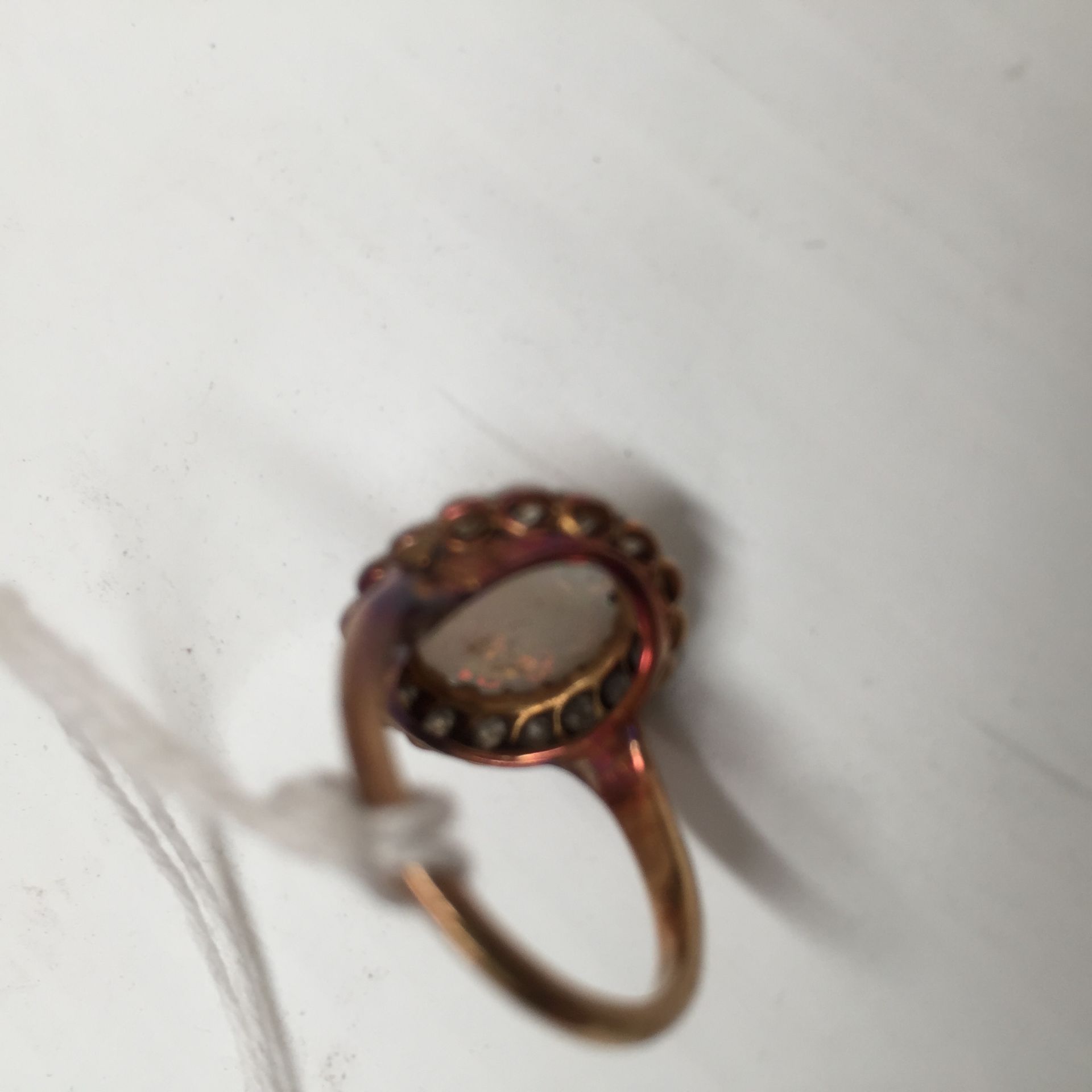 18ct gold opal stone ring [approximate weight 5. - Image 7 of 11
