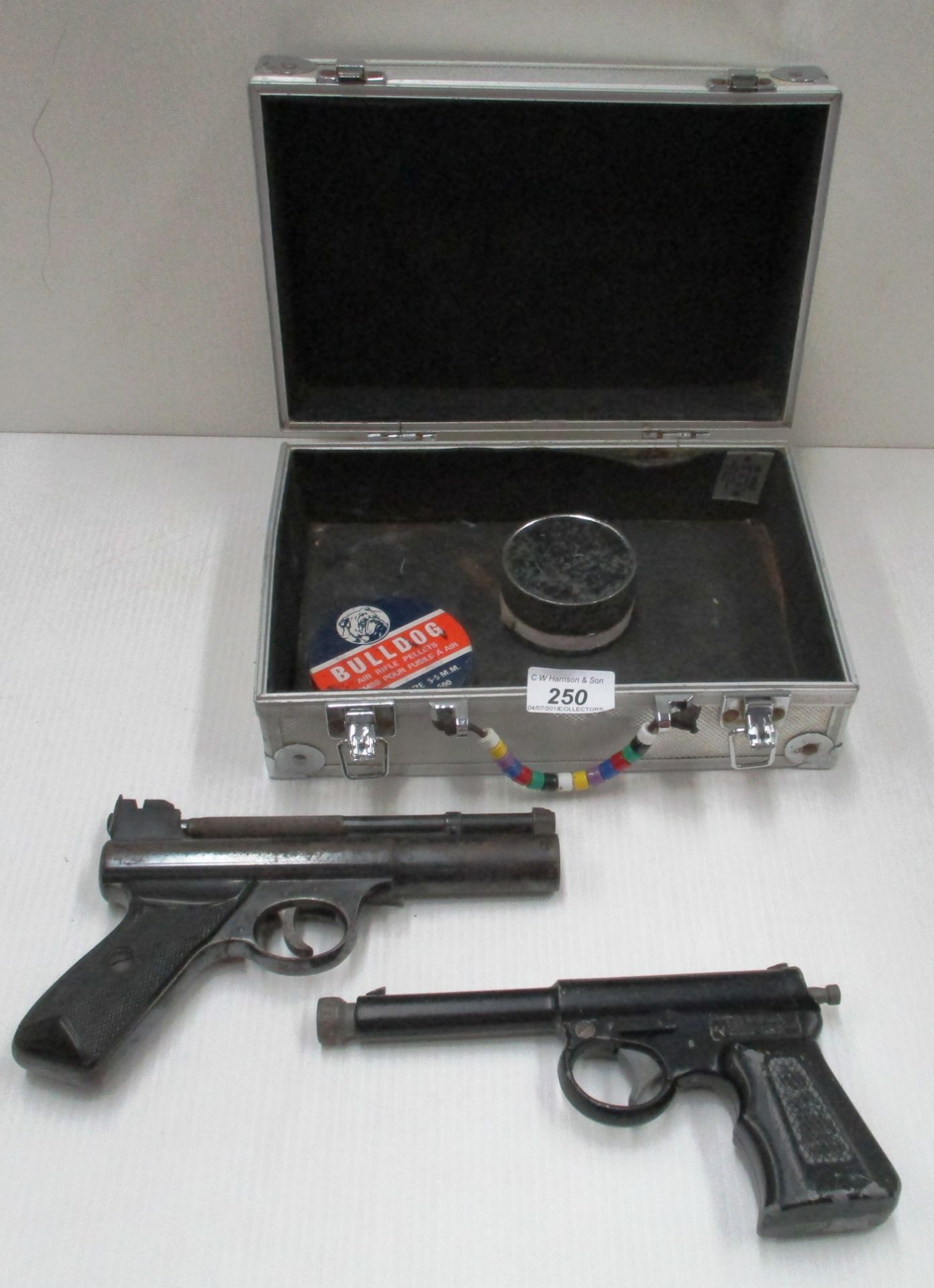 T. J. Harrington 'The Cat' 4.5mm dart gun, a Webley Mark 1 .