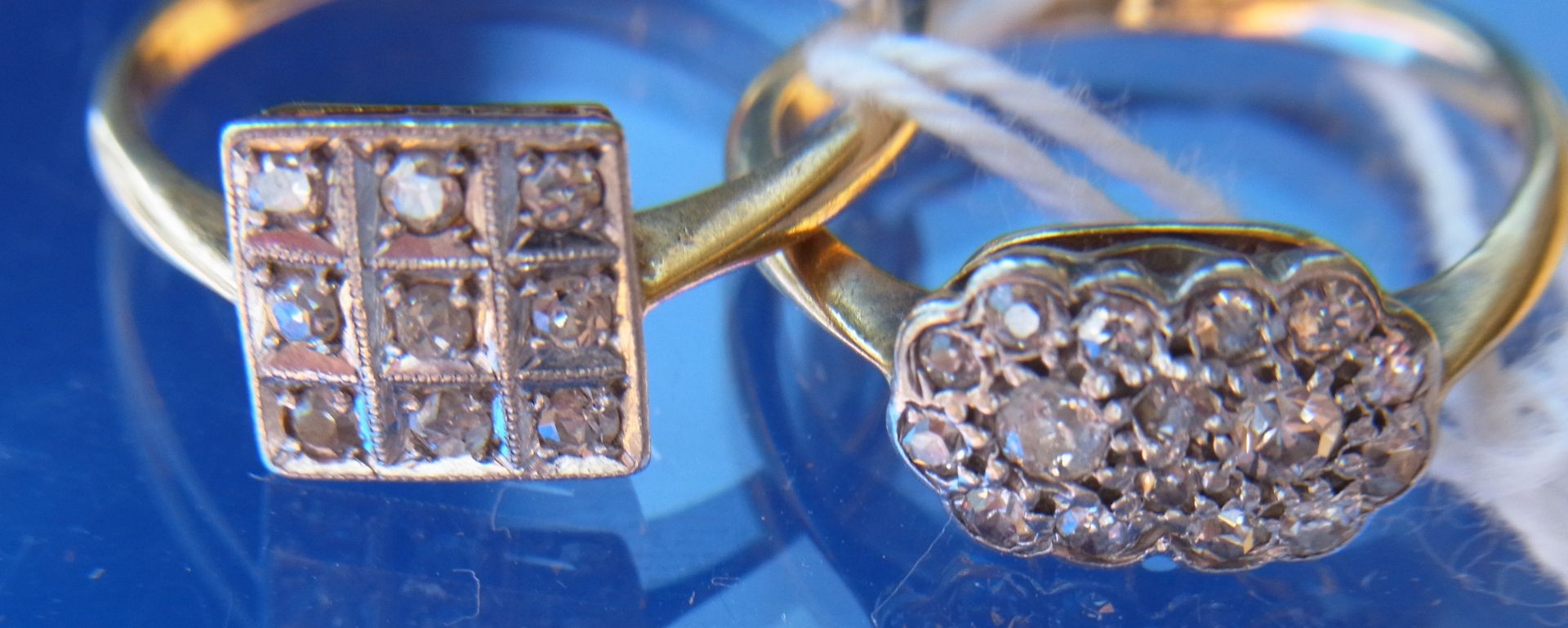 Two 18ct gold diamond rings [total approximate weight 4. - Image 7 of 7