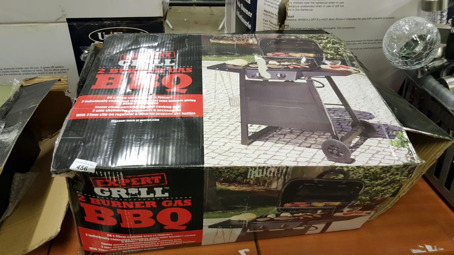 Expert Grill 2 Burner Gas BBQ – boxed/unchecked