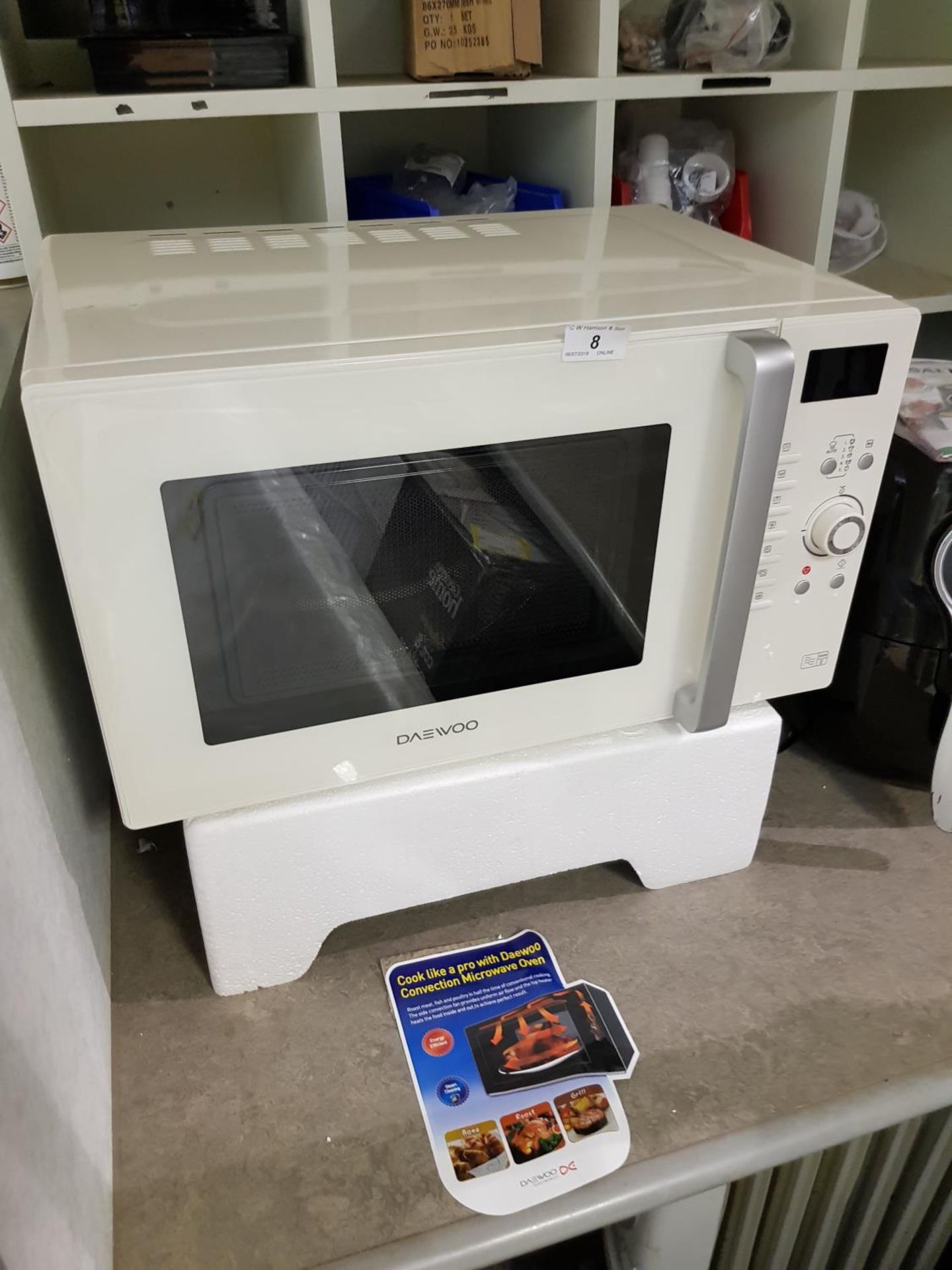 Daewoo Convection Microwave Oven - Cream