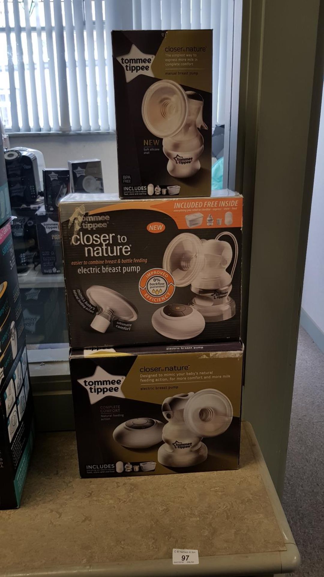 (2x) Tommee Tippe Closer To Nature Electric Breast Pump & Manual Breast Pump