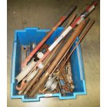 Thirty items - plumbers tools, stiltsons, cutters pipe,