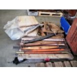 Contents to pallet - quantity of pole harnesses,
