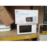 Two microwave ovens by Morrisons (boxed - not tested)