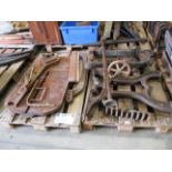 Contents to two pallets - G & F Milthorp,