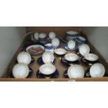 Contents to tray - nineteen piece Paragon tea service, twenty two piece tea service,