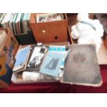 Contents to tray - quantity of pamphlets relating to engineering, photography etc.