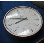 A Post Office electric wall clock 28cm diameter