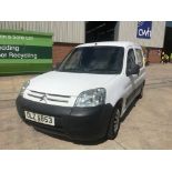 CITROEN BERLINGO ENTERPRISE 1.9 VAN - diesel - white Reg No OLZ 5853 Rec Mil 126,066+ 1st Reg 28.