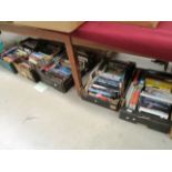 Contents to five boxes - various books and novels