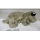 A play worn soft toy dog (pyjama case) 50cm long