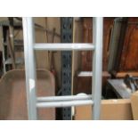 Aluminium 22 rung double extension ladder