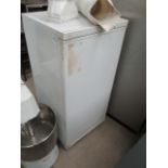 A Proline white upright freezer