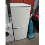 TDA white upright fridge/freezer