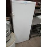 A Coolzone white upright fridge