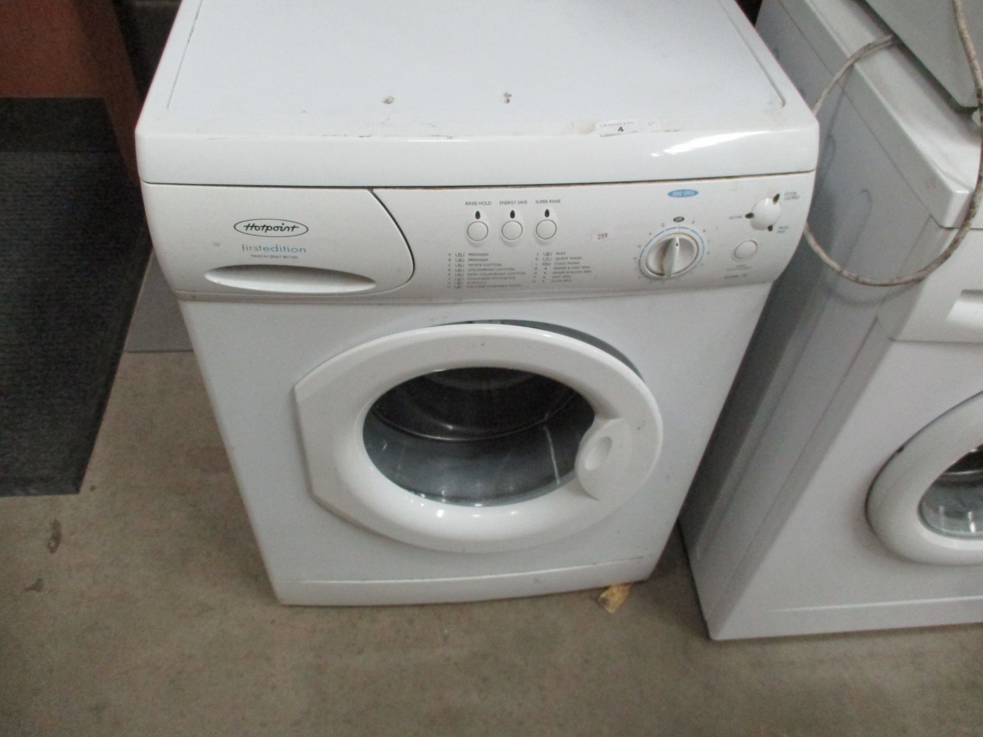 A Hotpoint WMA10 first edition washing machine