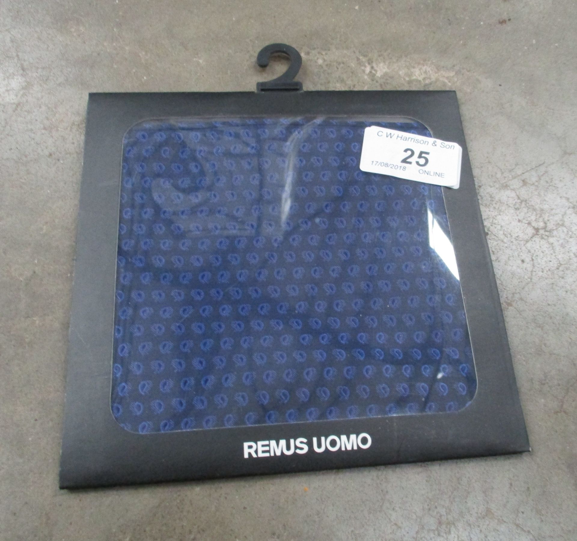 3 x Remus Uomo pocket squares RRP £10 each